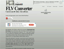 Tablet Screenshot of flv-converter.org